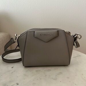 Givenchy Nano Antigona Sugar Leather Crossbody Bag